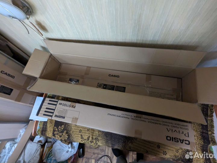 Новое Casio Privia PX-S1100WE, белое