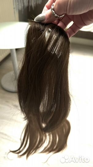 Натуральные детские волосы на трессах