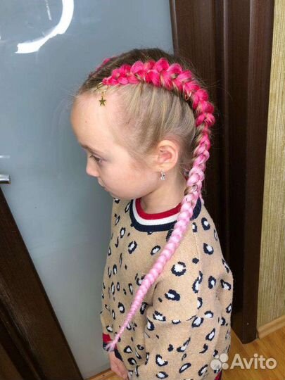 Косички с канекалоном