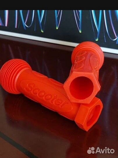 Новые грипсы - ручки на детский самокат велосипед