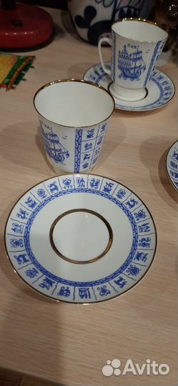 Кофейный сервиз СССР лфз