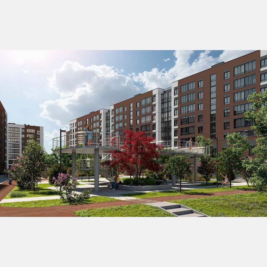 1-к. квартира, 33,7 м², 1/8 эт.