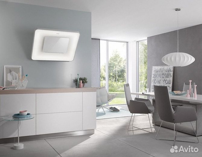 Вытяжка miele DA6998W brws бриллиантовый белый