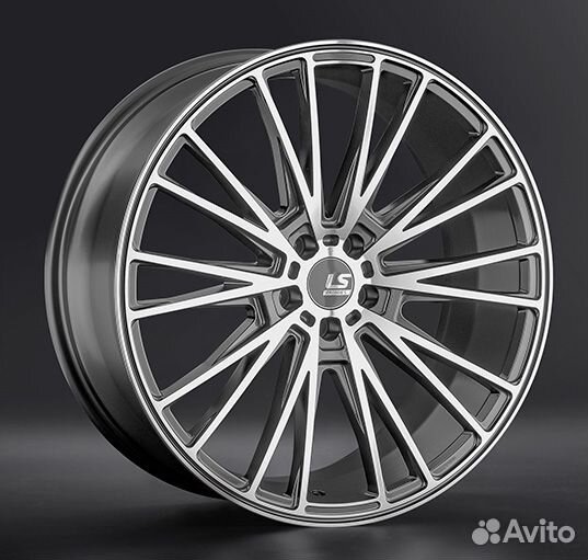 LS wheels FlowForming RC60 : 9x21 5*108 Et:38,5 Di