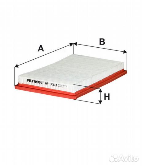 Filtron AP173/4 Фильтр воздушный