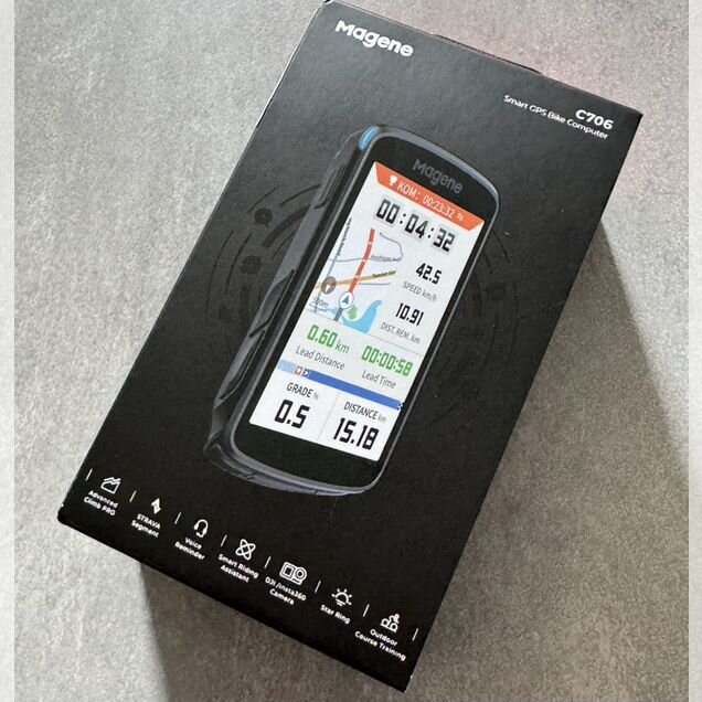 Велокомпьютер Magene c706 глобальная версия