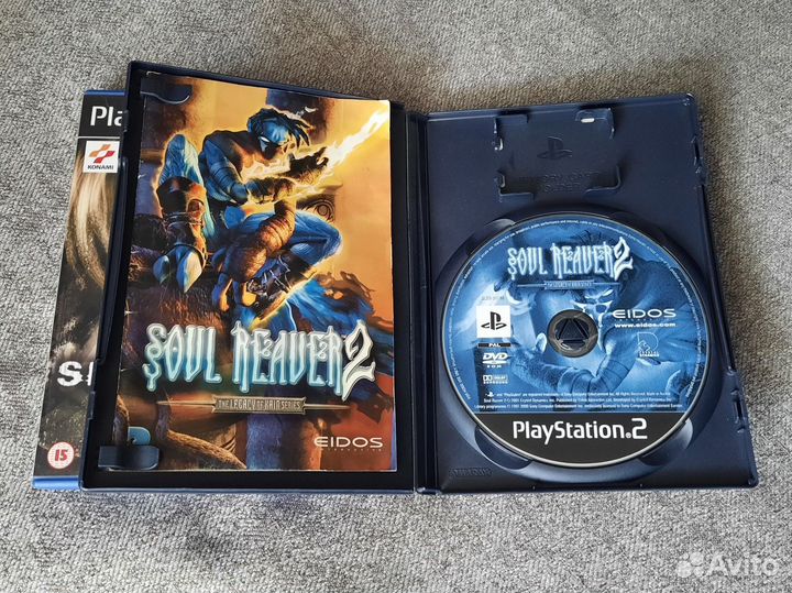 Игры PlayStation 2 Soul Reaver 2 Silent Hill 3