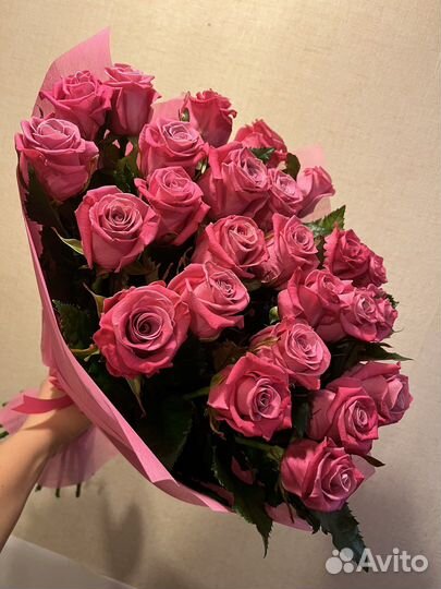 Букет роз 25 штук