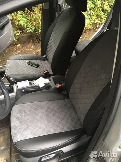Чехлы на сиденья. Авточехлы экокожа + алькантара