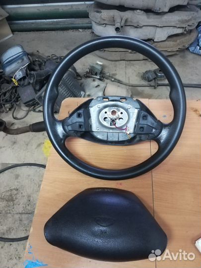 Руль и муляж подушки безопасности Daewoo Matiz