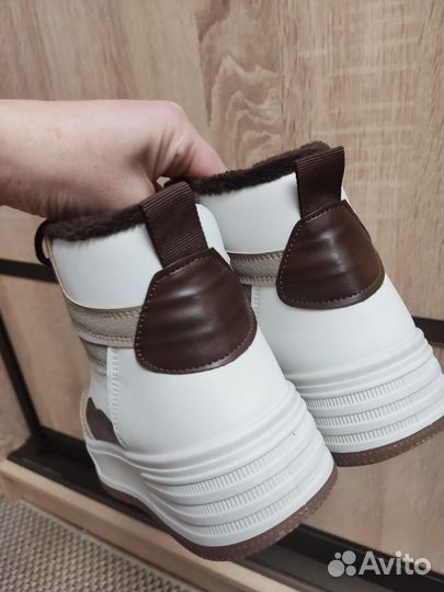 Кеды зимние женские