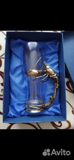 Бокал пивной Рак