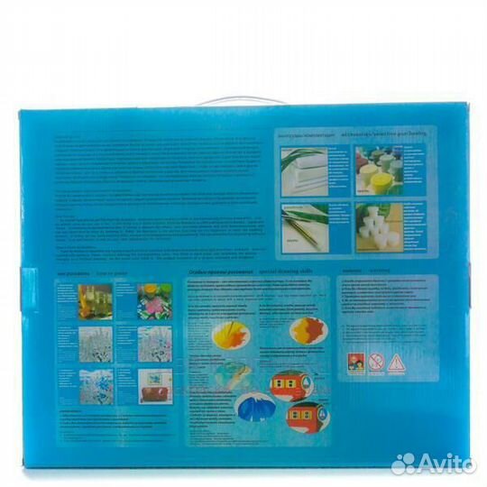 Картина по номерам 40x50 Бриллиантовые павлины