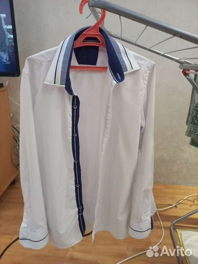 Рубашка белая подростковая