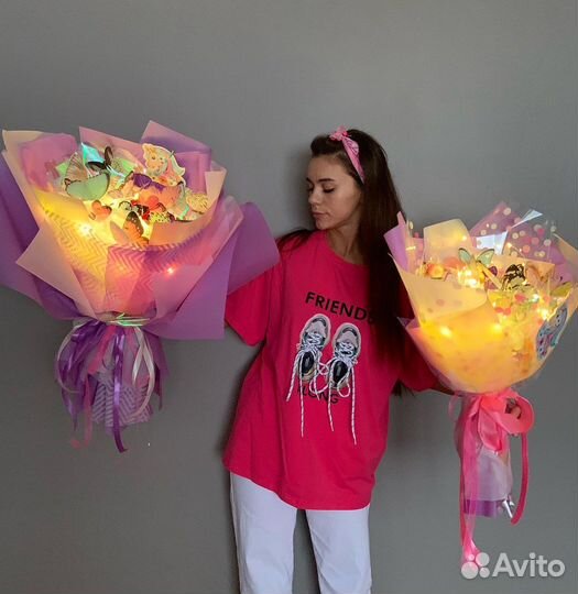 Горящие букеты из бабочек