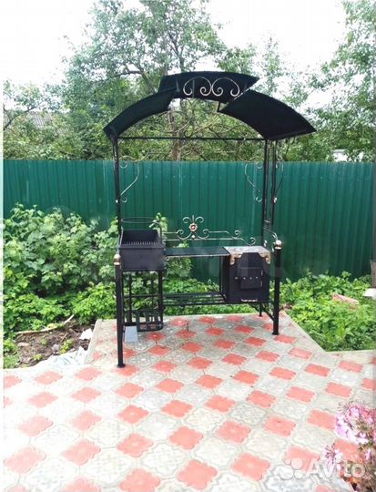 Кованый мангал