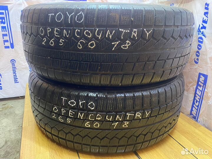 Toyo Open Country W/T 265/60 R18