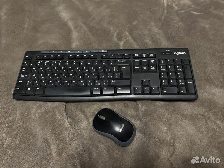 Клавиатура и мышь logitech беспроводные