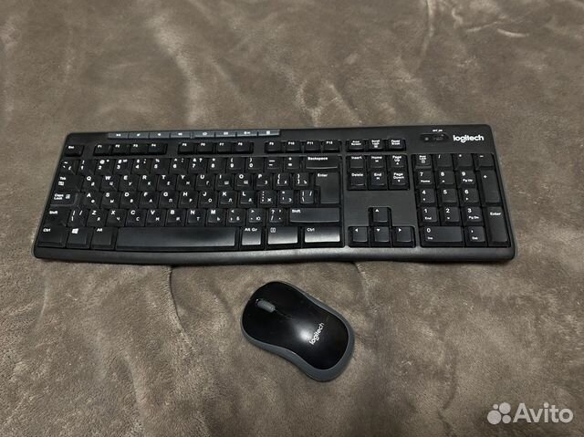 Клавиатура и мышь logitech беспроводные