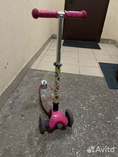 Самокат детский трехколесный бу