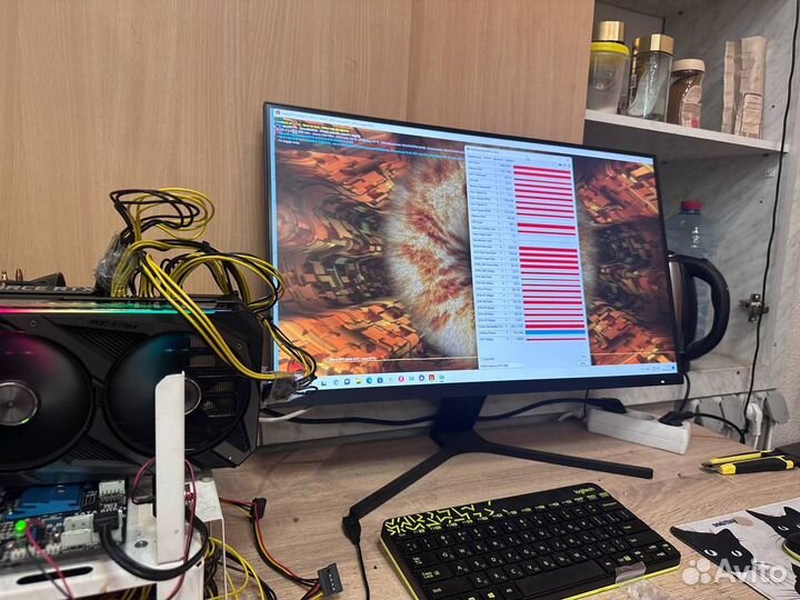 Asus Rog Strix rtx 3080 lhr Идеал