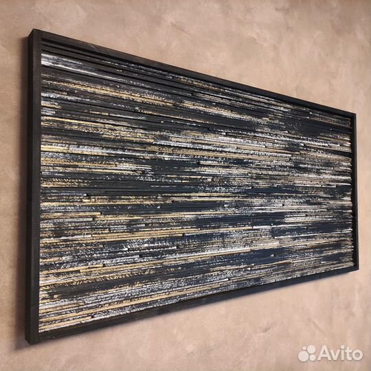 Картина из натурального дерева