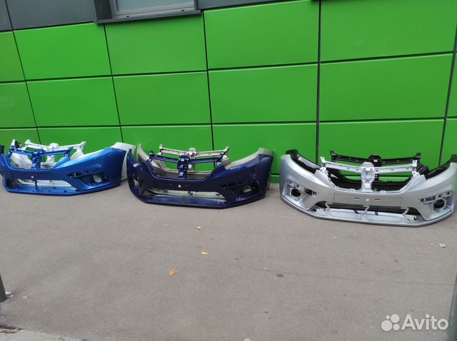 Бампер передний Renault Logan 18-22 в цвет