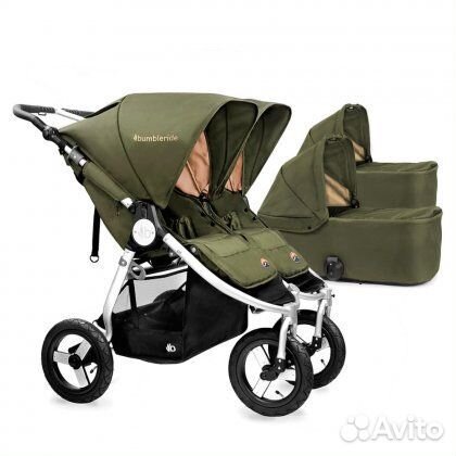 Коляска для двойни bumbleride indie twin