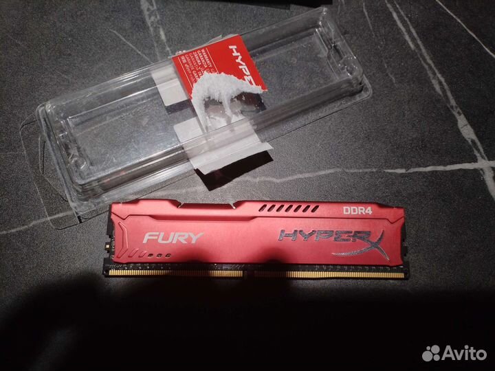 Оперативная память ddr4 8gb 2666 fury
