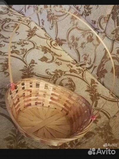 Корзина плетеная