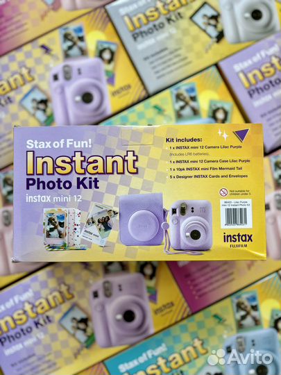 Оригинальные наборы instax mini 12 (новинка 2024)