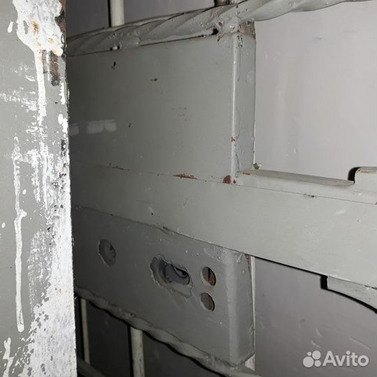 Решетка-дверь металлическая, сварная, усиленная