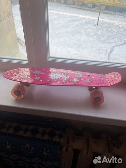 Скейтборд детский для девочки