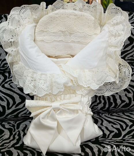 Конверт на выписку зимний для девочки