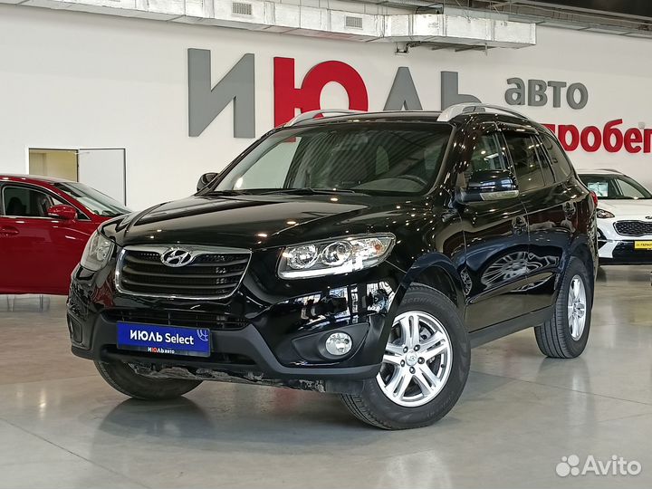 Hyundai Santa Fe 2.2 AT, 2010, 195 500 км