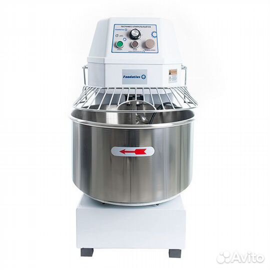 Тестомес спиральный hs-40a foodatlas eco 220в