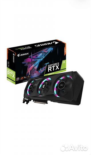 Видеокарта gigabyte GeForce RTX 3060 Ti aorus