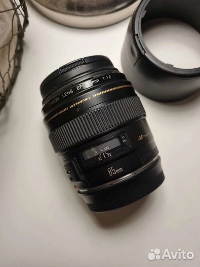 Объектив canon ef 85mm f 1.8 usm