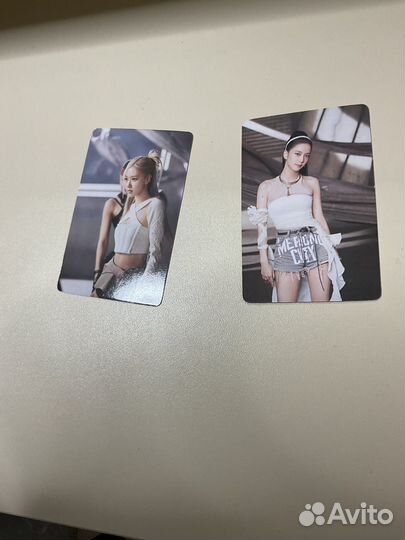 Карточки blackpink, 2 штуки