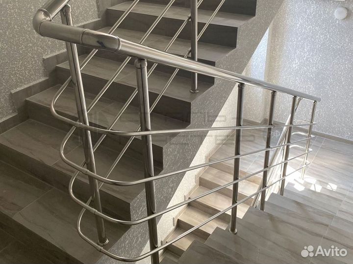 Перила ограждения поручни из нержавейки