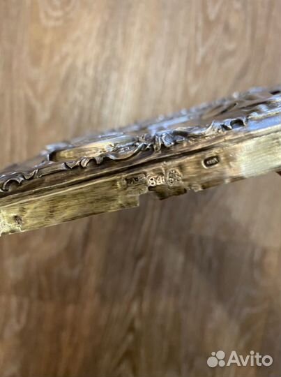 Серебряный оклад на икону