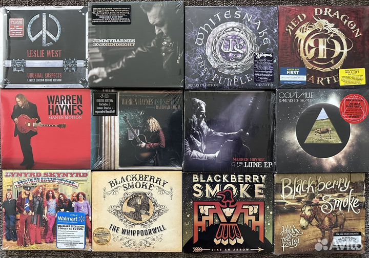 CD диски фирменные digipack новые Rock Prog Blues