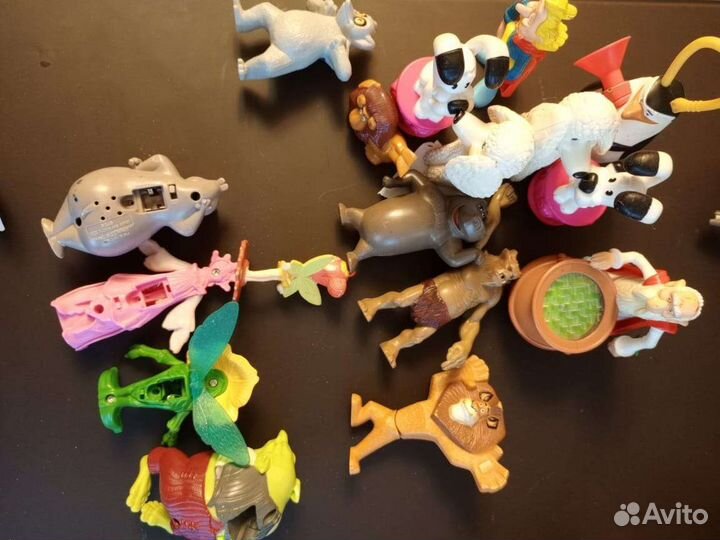 Игрушки из макдональдса 60 шт