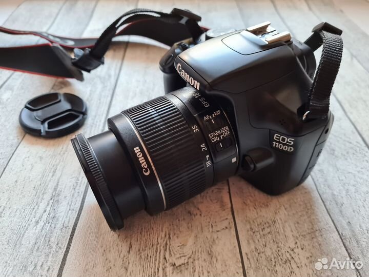 Фотоаппарат Canon 1100D KIT. Пробег всего 4 тыс