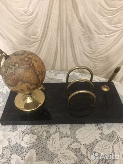 Набор руководителя на мраморной подставке. Торг