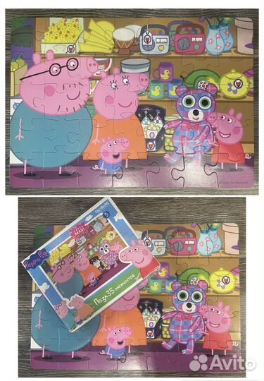 Пазлы Свинка пеппа