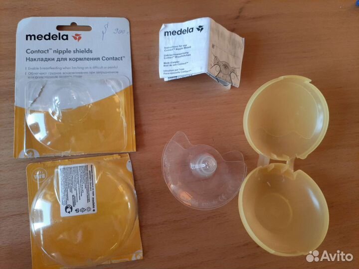 Накладки на грудь medela