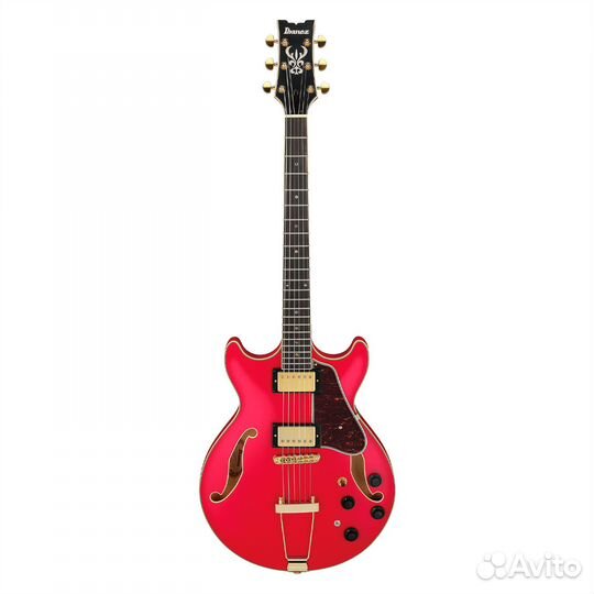 Полуакустическая гитара Ibanez AMH90-CRF