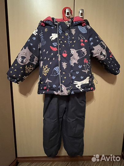 Зимний костюм для девочки