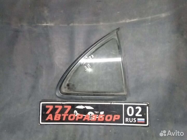 Стекло глухое задней правой двери Almera classic